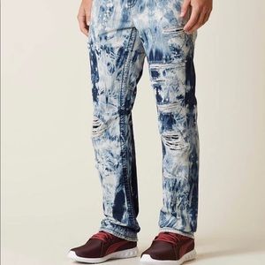 Rock Revival Straight Tie-Dye Jeans J221 Lowry